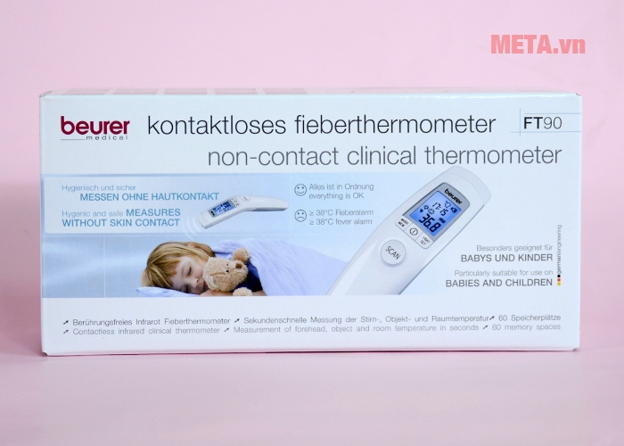 Nhiệt kế điện tử đo trán Beurer FT90 - META.vn