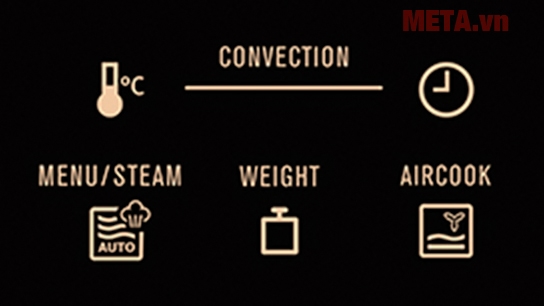 Lò vi sóng để bàn Electrolux Air Cook EMS3082CR 5 trong 1 (30 lít)