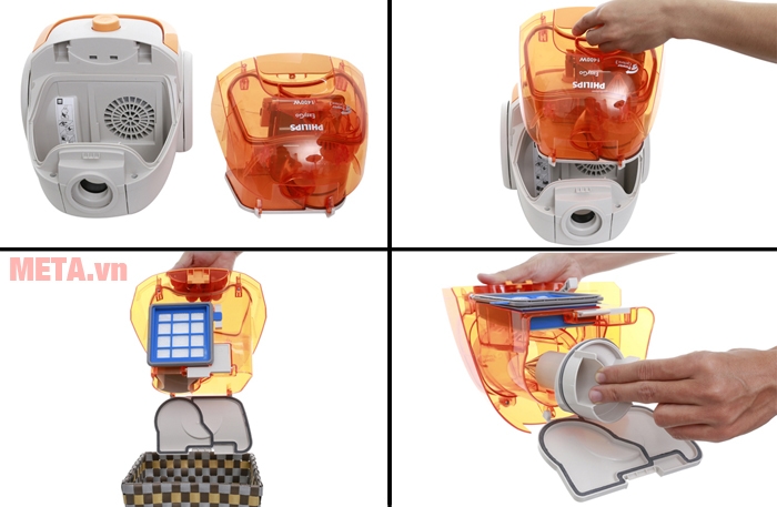 Máy hút bụi không túi Philips FC8085 - 1400W