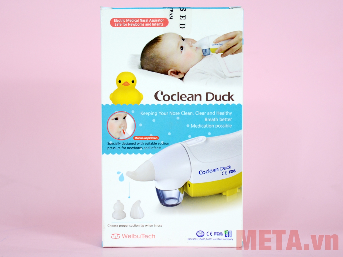 Máy hút mũi cho bé Hàn Quốc Welbutech CO-CLEAN (CODK100)