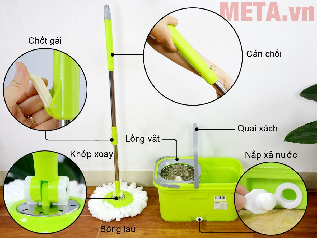 Chổi lau nhà đa năng Kangaroo KG94N