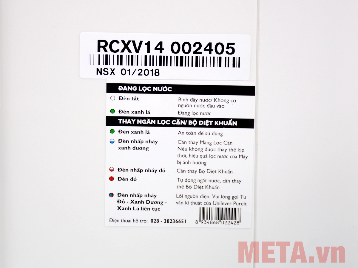 Máy lọc nước Unilever Pureit Classic Mineral RO MF (Pureit Casa)