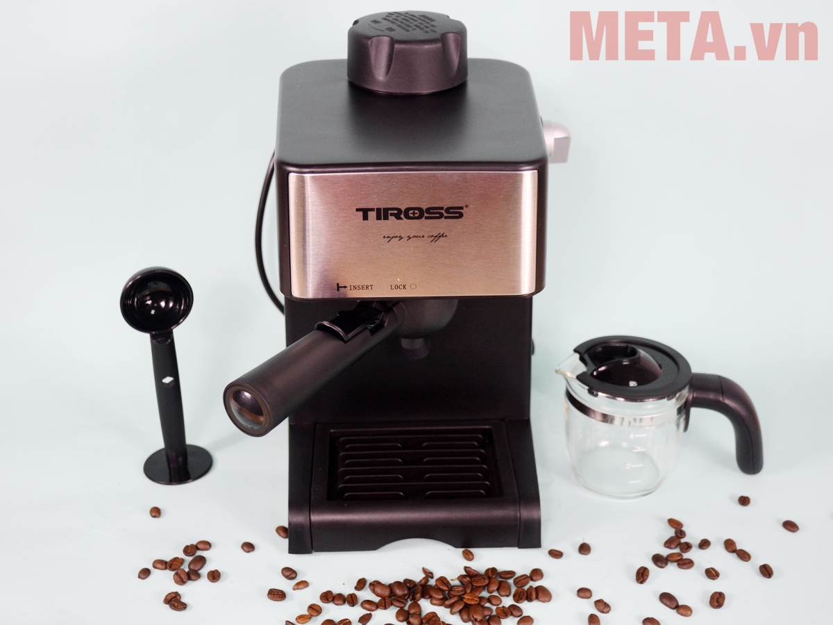 Tay cầm phin lọc cà phê máy pha cà phê Tiross TS621