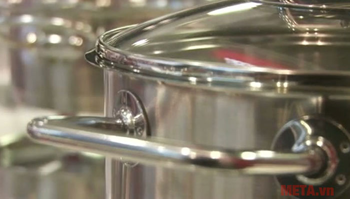 Bộ nồi inox cao cấp Fissler Viseo 5 món