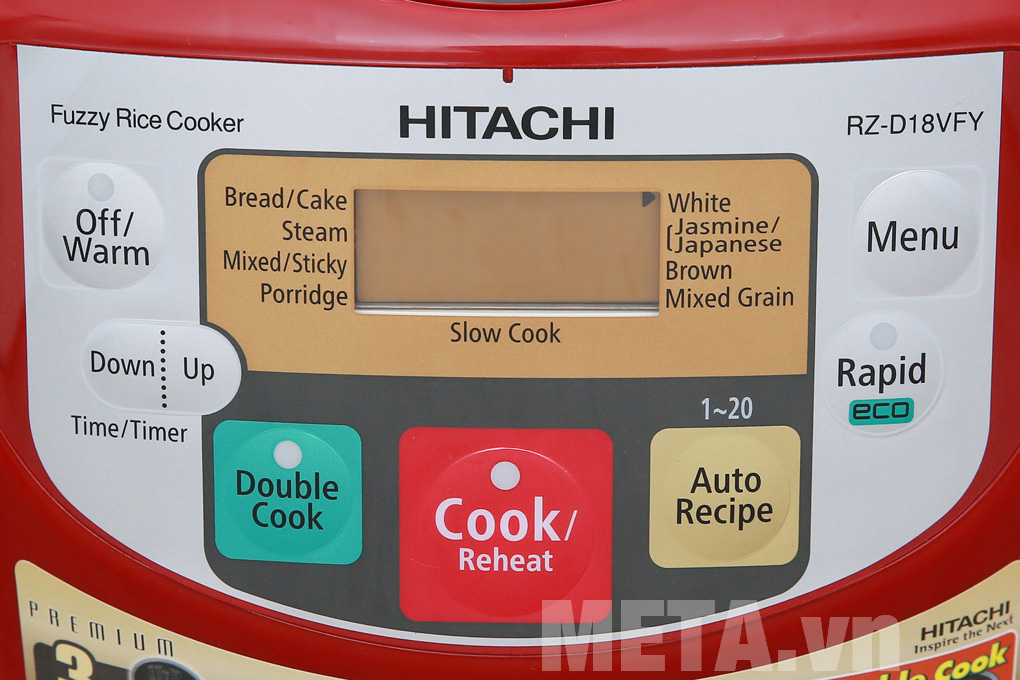 Nồi cơm điện tử Hitachi RZ-D18VFY