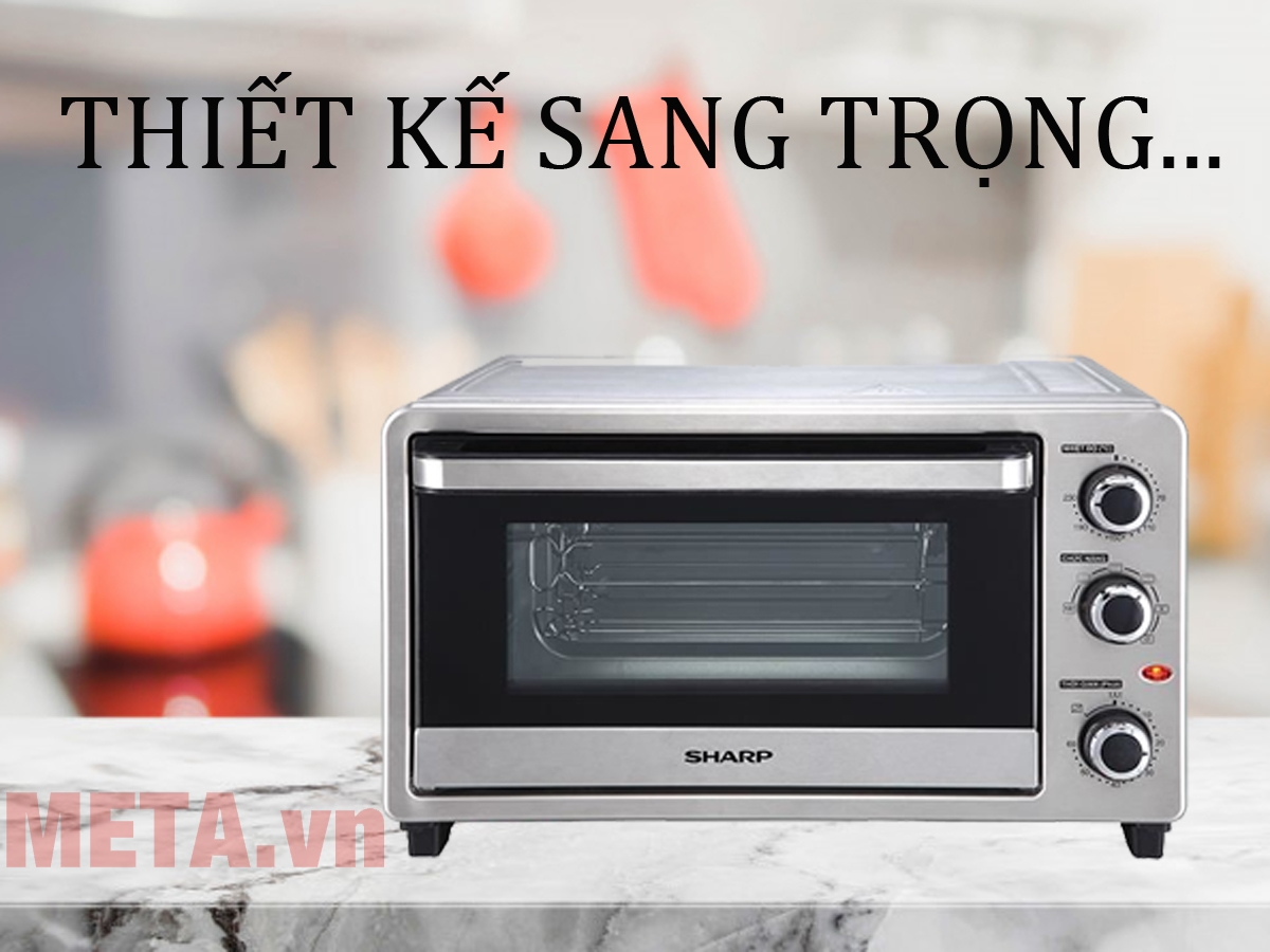 Lò nướng điện Sharp EO-A25RCSV-ST 25 lít