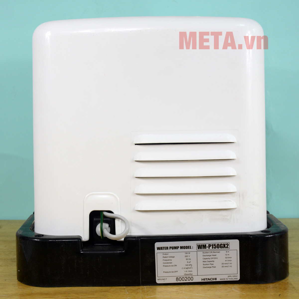 Máy bơm nước tăng áp Hitachi WM-P150GX2-SPV