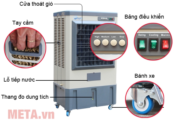 Máy làm mát Air Cooler FujiE AC-40B