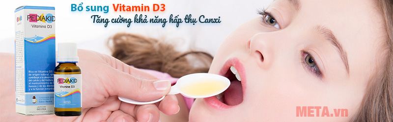 Pediakid Vitamin D3 Của Pháp Có Tốt Không Có Nên Dùng Cho