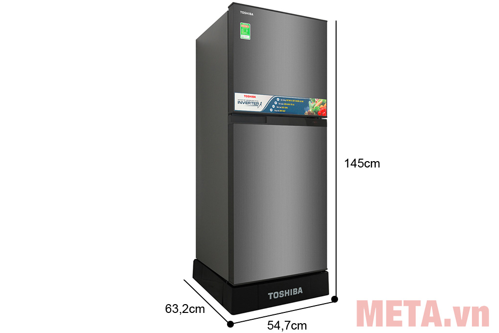 Tủ lạnh Inverter Toshiba GR-A25VS(DS1) 194 lít