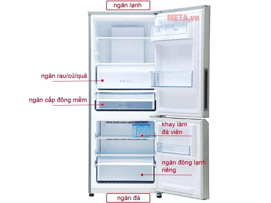 Tủ lạnh inverter Panasonic NR-BV289QSVN 255 lít