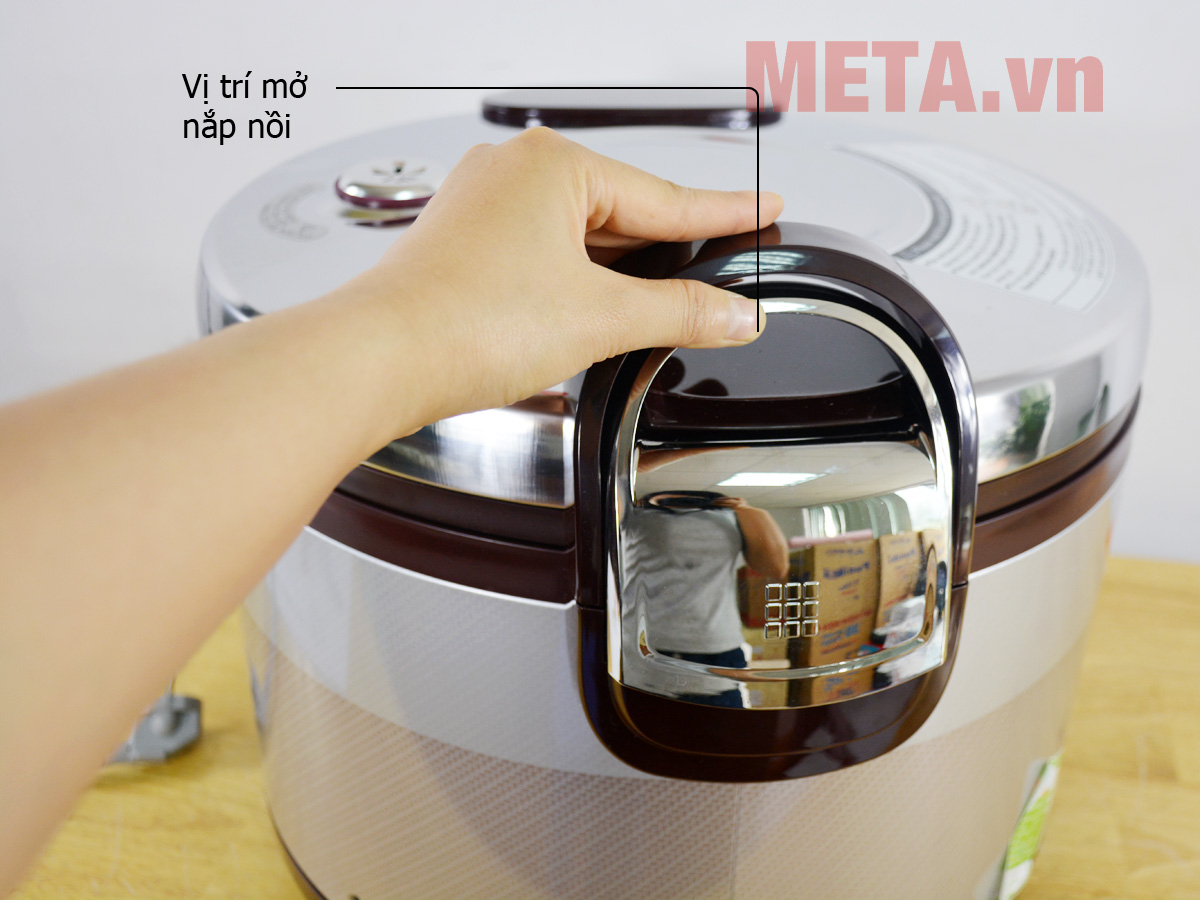 Nồi cơm điện Cuckoo 6.3 lít CR-3521/3521R (Nâu đỏ)