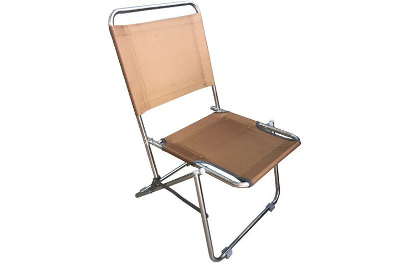 Ghế xếp inox có lưng tựa Thanh Long GXI-L01