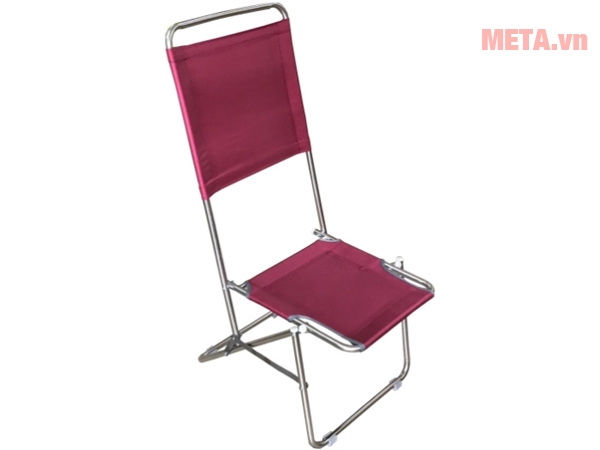 Ghế xếp inox có lưng tựa Thanh Long GXI-L02