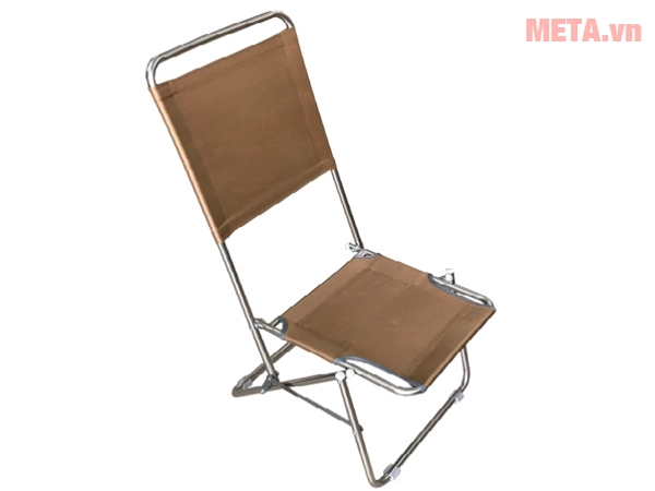 Ghế xếp inox có lưng tựa Thanh Long GXI-L02