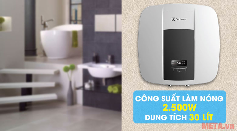 Bình tắm nóng lạnh Electrolux EWS302DX-DWE 30 lít