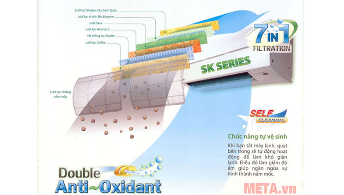 Điều hòa 2 chiều Casper EH-18TL22 (18000 BTU)