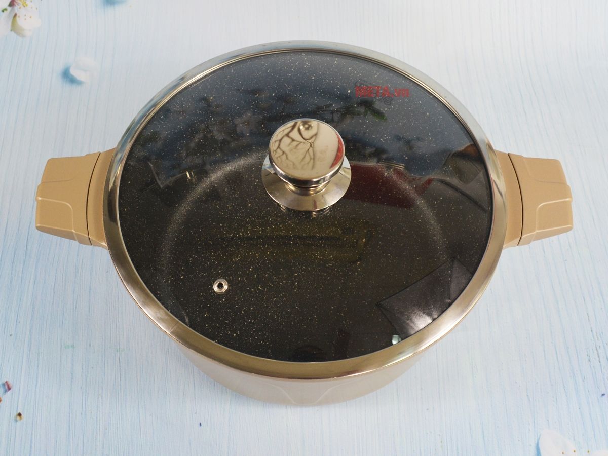 Nồi chống dính Elmich cao cấp Vitaplus Perla EL0344 (28cm)