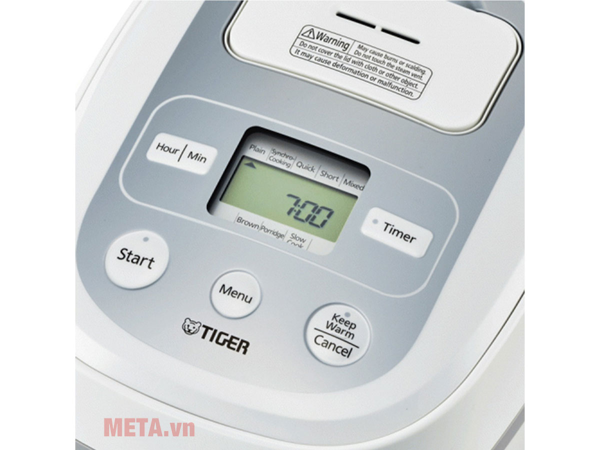 Nồi cơm điện tử Tiger 4 trong 1 JBX-B18W (1.8 lít)