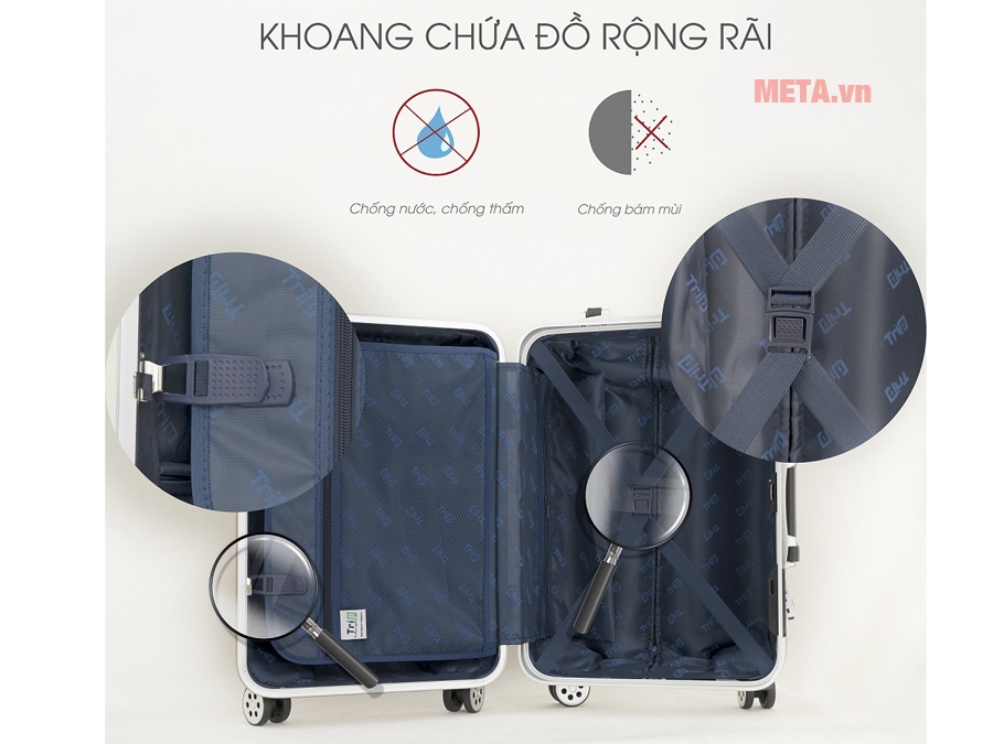 Vali khung nhôm Trip A08