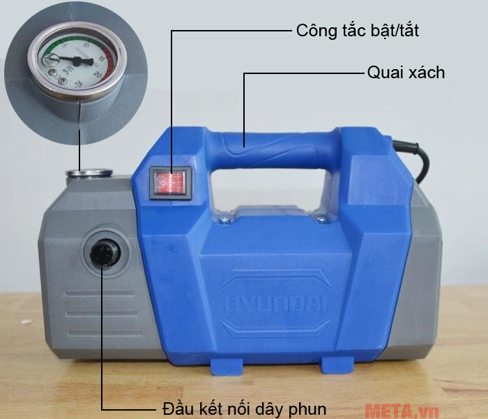 Máy xịt rửa Hyundai HRX815