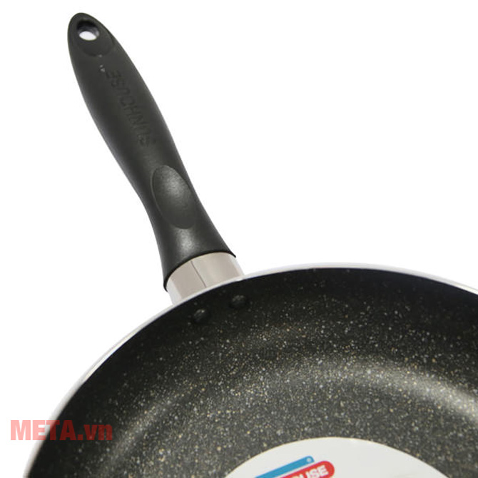 Chảo vân đá đáy từ Sunhouse SHM24D (24cm)