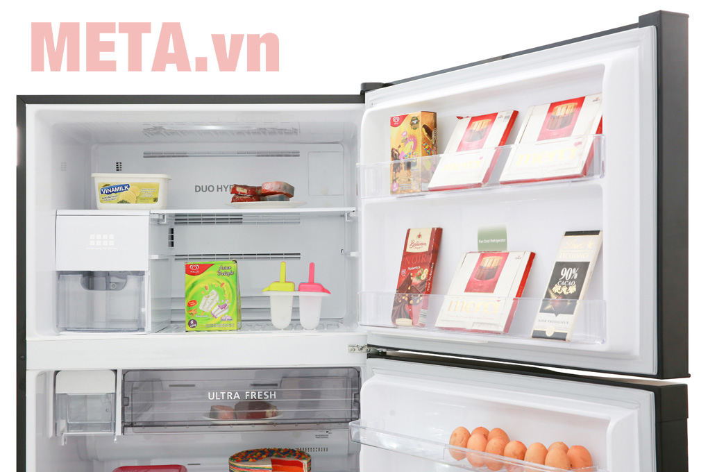 Tủ lạnh Inverter Toshiba GR-AG66VA (XK) 608 lít - màu đen