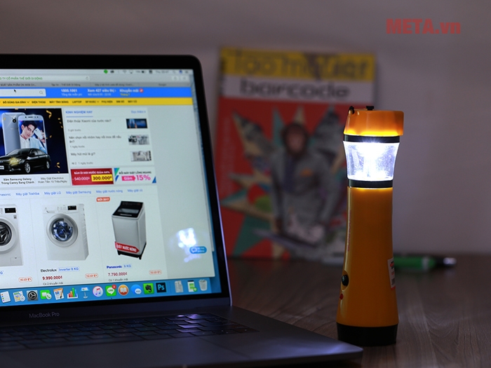 Đèn pin sạc đa năng Sunhouse SHE-9059LA (3L)