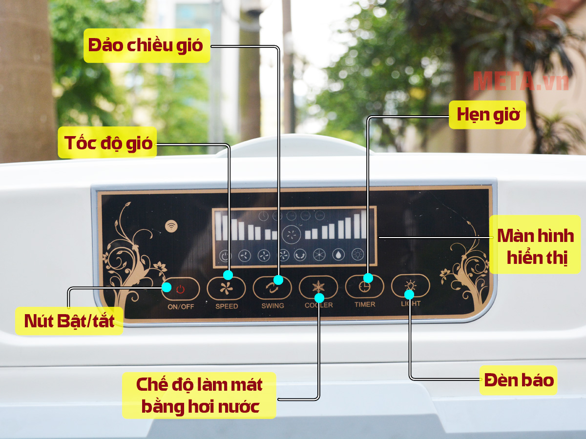 Quạt điều hòa Erito EAC-8001 (50 lít)