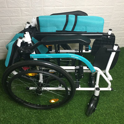 Xe lăn du lịch hợp kim nhôm siêu nhẹ Lucass X63 (X63L New)