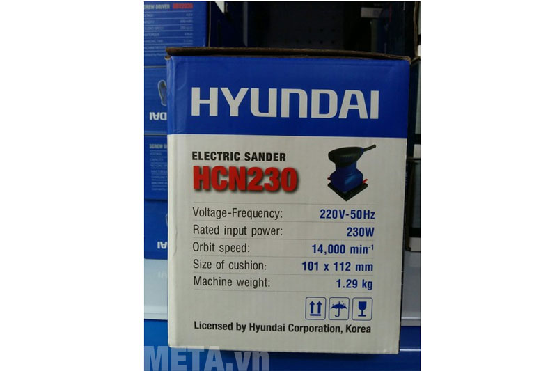 Máy chà nhám Hyundai HCN230 110mm x 100mm
