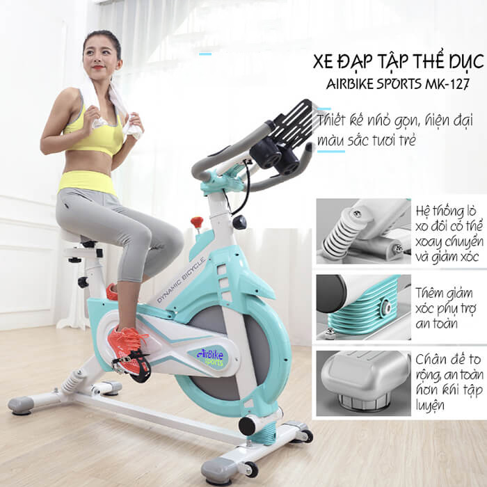 Xe đạp tập thể dục cao cấp Spin Bike MK-127