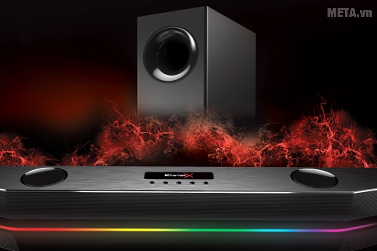 Loa Creative Soundbar Sound BlasterX Katana (7.1) LED RGB