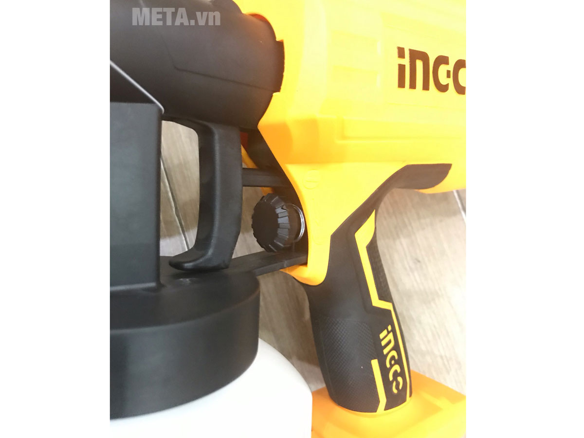Súng phun sơn dùng pin INGCO CSGLI2001 (Không pin và sạc)