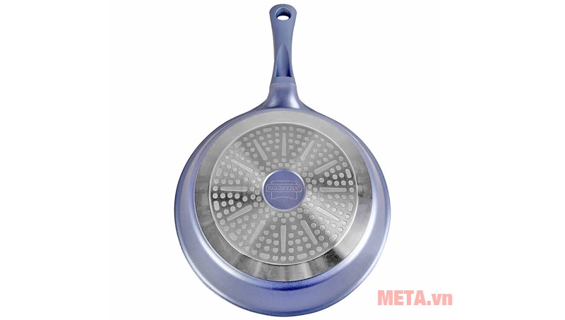 Chảo chiên vân đá đáy từ Sunhouse Mama SHG1124MMA - 24cm