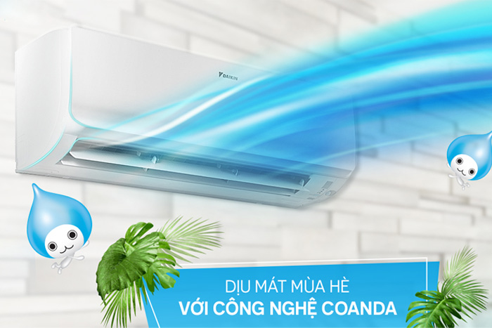 Điều hòa Daikin 1 chiều 24.000BTU inverter FTKC71UVMV