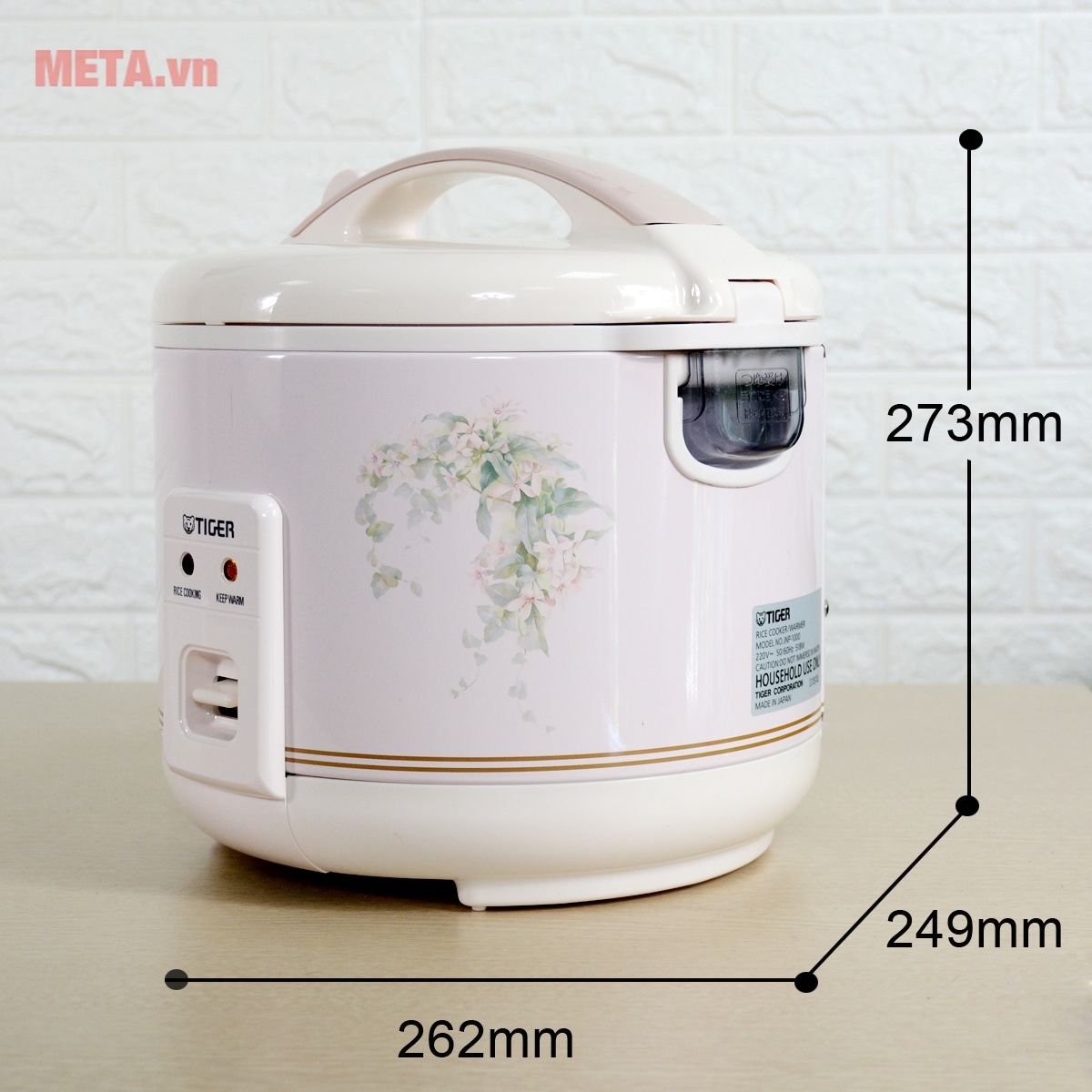 Nồi cơm điện cơ Tiger JNP-1000 1 lít