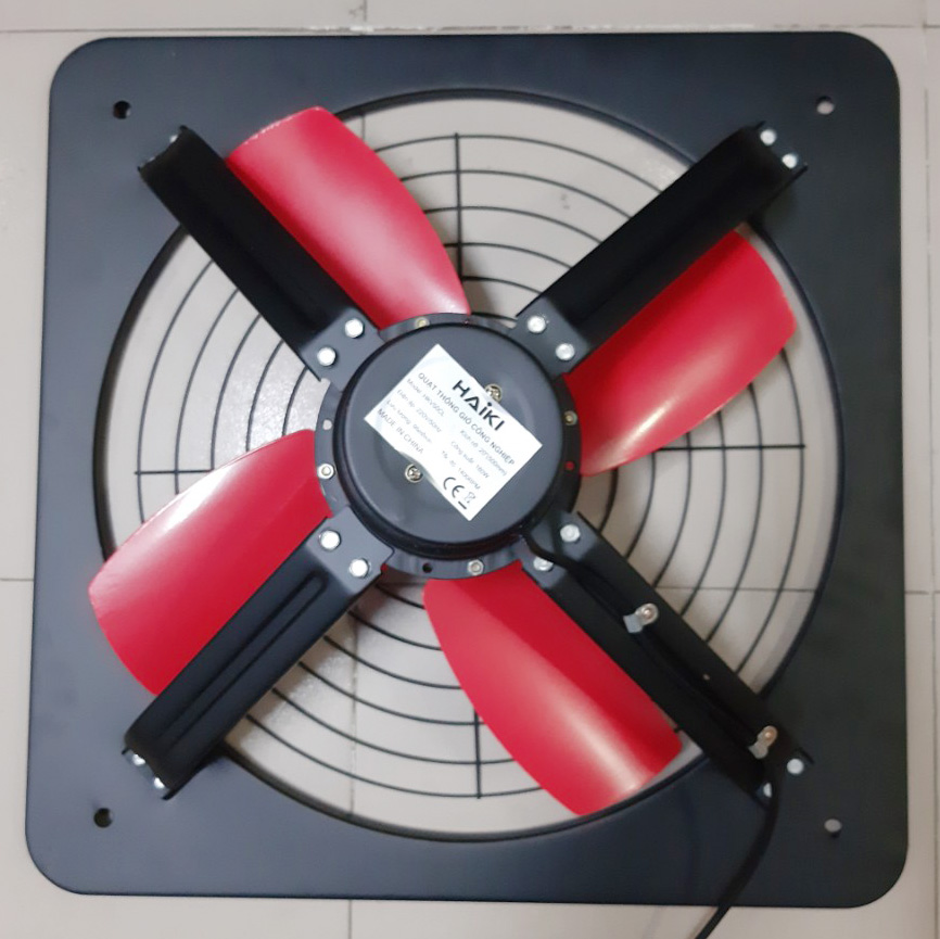 Quạt thông gió công nghiệp vuông có lưới HAIKI HKV50CL