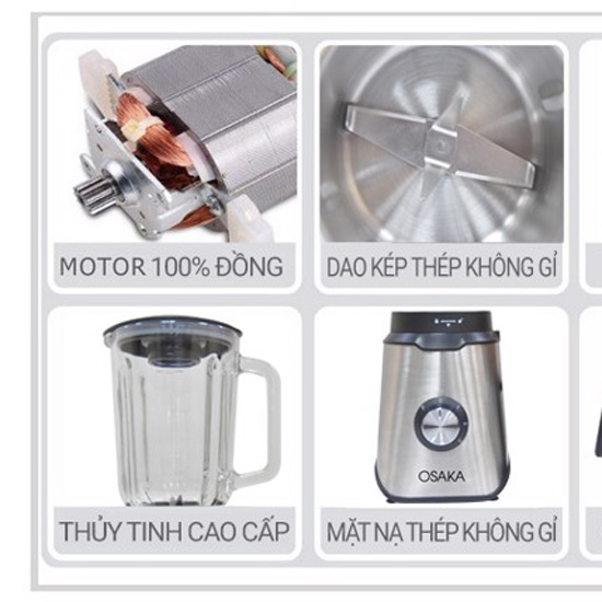 Máy xay sinh tố đa năng Osaka BL889