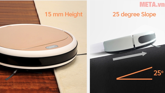 Robot hút bụi lau nhà động cơ Hybrid Turbo Probot A4