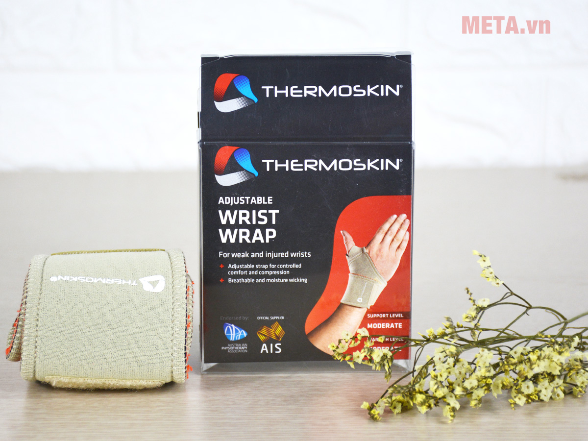 Băng nẹp khớp cổ tay 2 bên Thermoskin 8*226