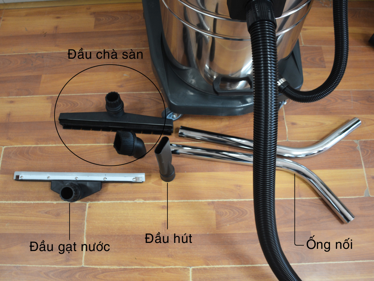 Máy hút bụi công nghiệp khô & ướt Camry BF-580 (70 lít)