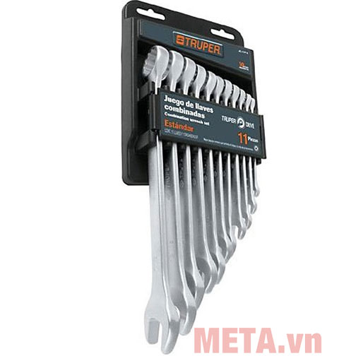 Bộ cờ lê vòng miệng 11 chi tiết Truper 15779 (JC-11M-E)