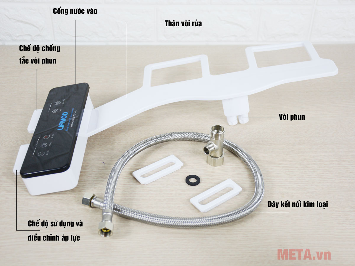 Vòi xịt vệ sinh thông minh LIFMOD cao cấp Deluxe