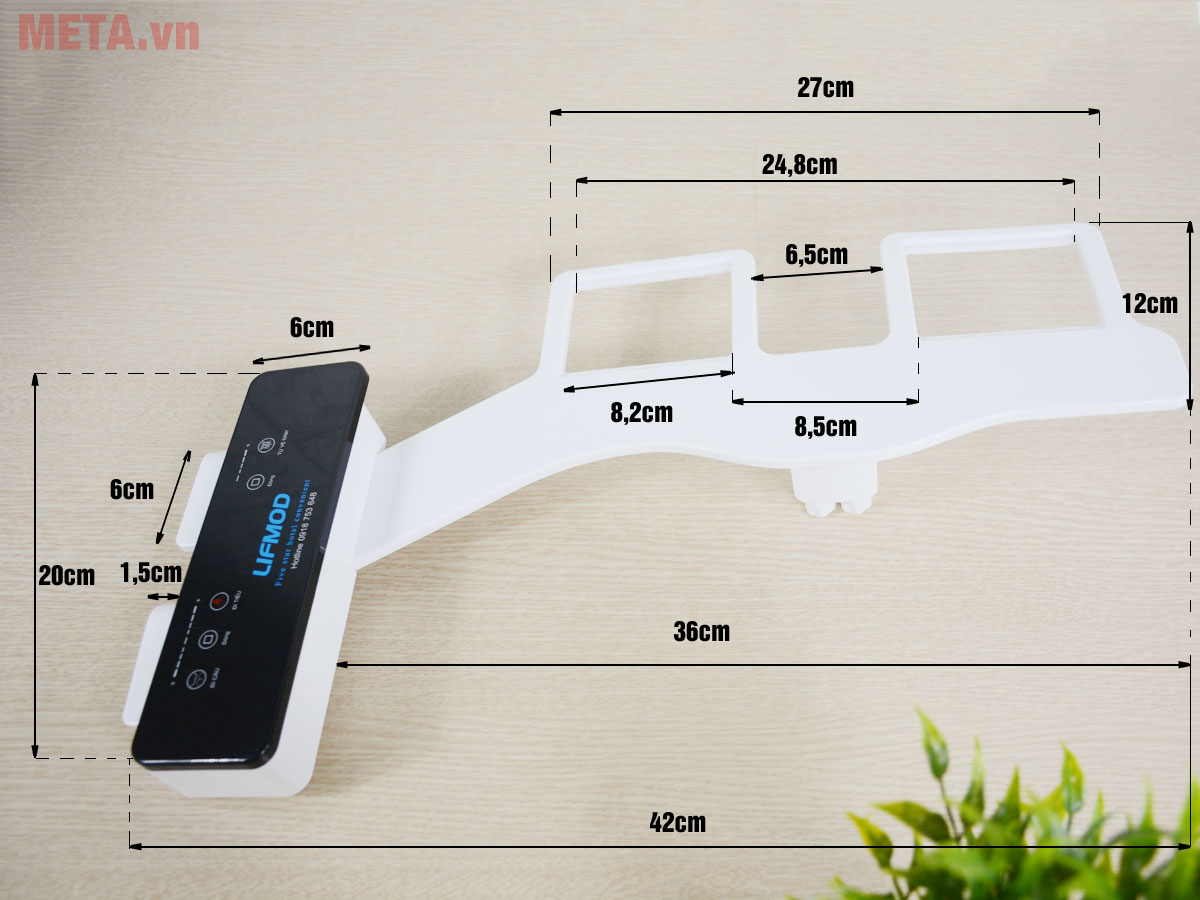 Vòi xịt vệ sinh thông minh LIFMOD cao cấp Deluxe