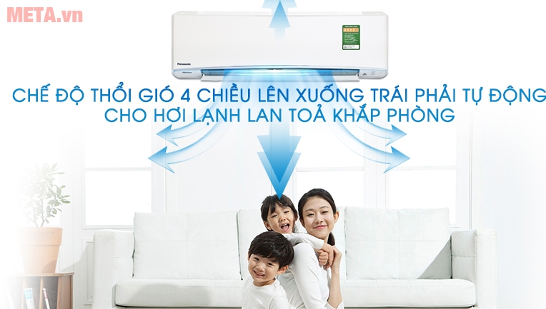 Máy lạnh Panasonic Inverter 1.5 HP CU/CS-XU12UKH-8