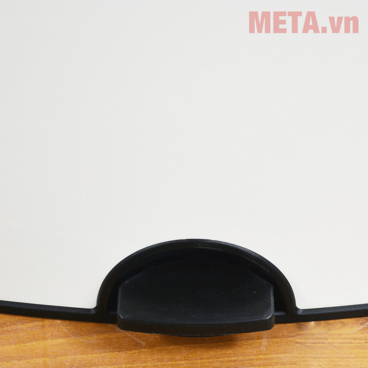 Thùng rác inox đạp vuông lớn Fitis SPL1-904 22 lít (trắng)