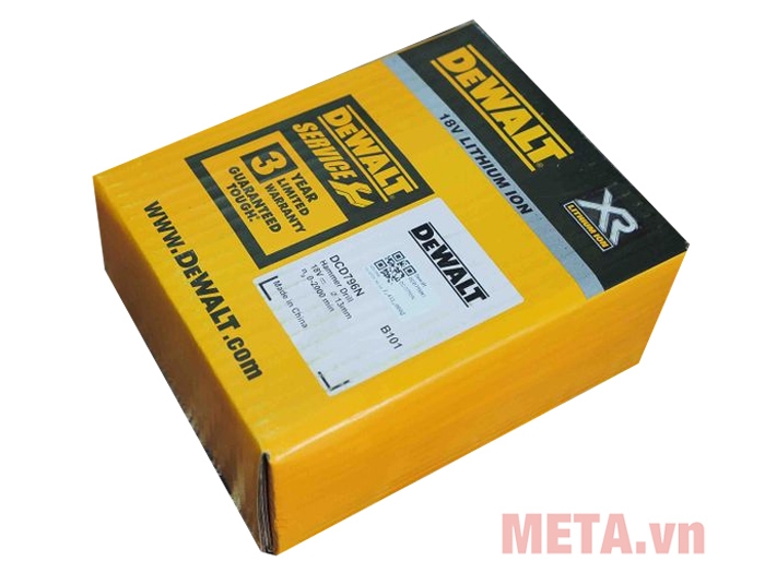 Thân máy khoan pin Dewalt DCD796N (Không pin và sạc)