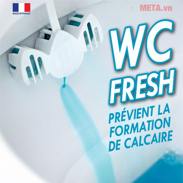Viên treo vệ sinh bồn cầu WC Fresh 3 trong 1 (2 viên - 33g)