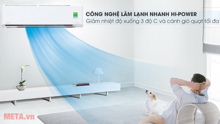 Máy lạnh Toshiba Inverter 2 HP RAS-H18PKCVG-V